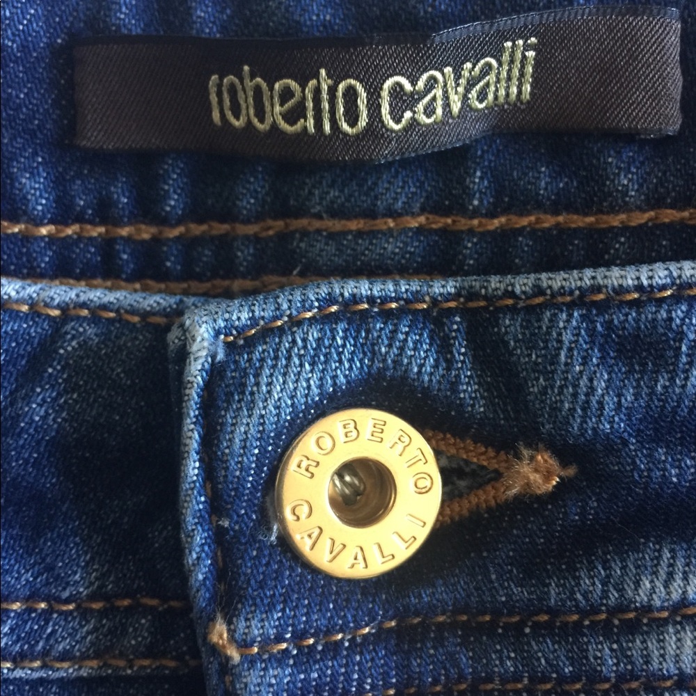 Roberto Cavalli Mid Rise Skinny Jeans - Picture 3 of 9